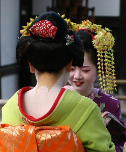 Maiko ở Kyoto (Nguồn ảnh WIkipedia)