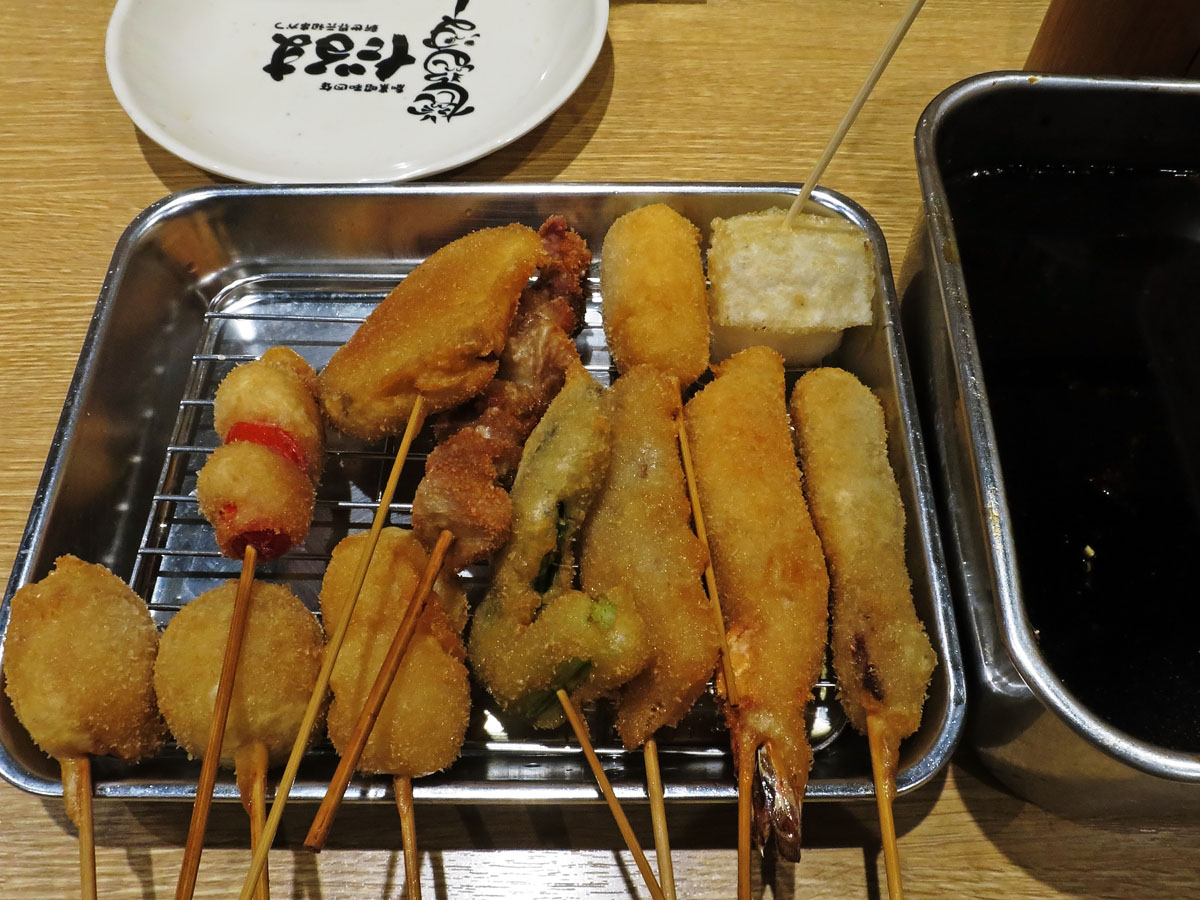 Món ngon bị quên lãng của Osaka: Kushikatsu | iSenpai
